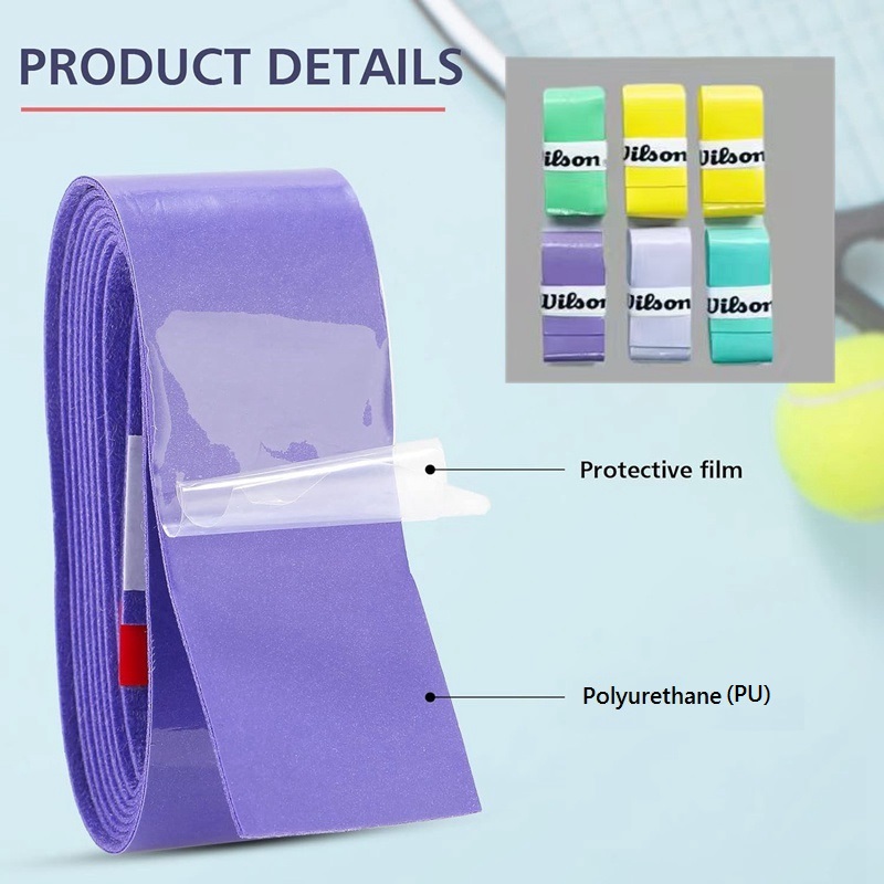 15/30/60 オリジナルウィルソンテニスラケットノンスリップグリップテニスラケットスウェットバンドグリップテニスアクセサリー