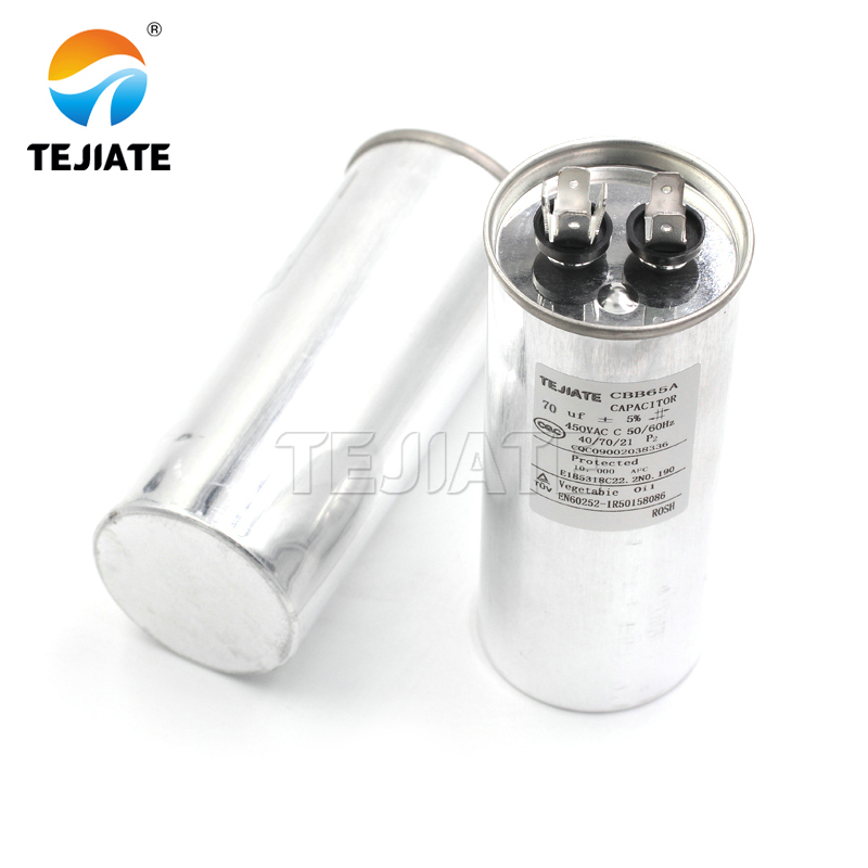 CBB65 air conditioner compressor start capacitor 20/25/30/35/40/45/50/60/70UF 450V