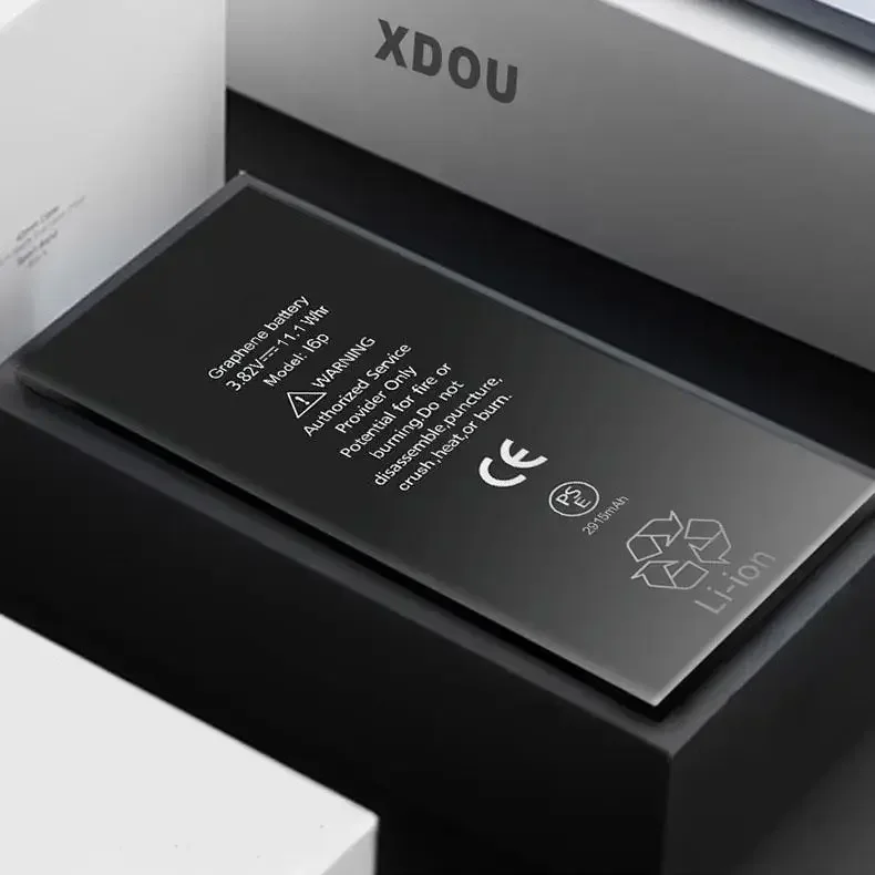 XDOUแบตเตอรี่สําหรับiPhone 5S SE 2 6 6S 7 8 Plus X XR XS 11 12 13 Pro Maxเปลี่ยนBateria IP6S 6G 7G 7Plus 8Plus 4 5 4S