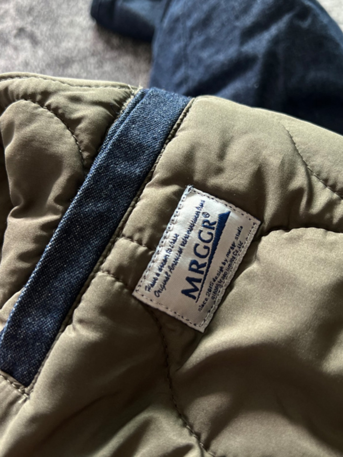 Retro Japanese Sle Thickened Warm Cotton Jacket Autumn Winter Casual Versatile Denim Cotton Coat Men's Stand Collar Outerwear