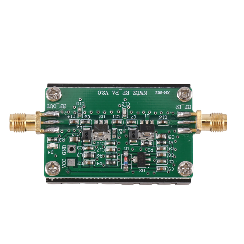 2025 New-2MHZ-700MHZ amplificador de potência rf 20db 3w módulo de amplificação de potência rf de banda larga de baixo ruído para vhf uhf fm