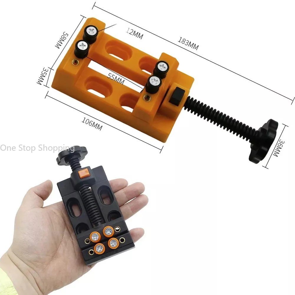 DIY Скульптура Ремесло Резьба Инструмент Универсальный Щелепа Скамейка Мини Дрель Зажим Крепежные Тиски Детали Часы Ювелирные Изделия Маленький Настольный Пресс