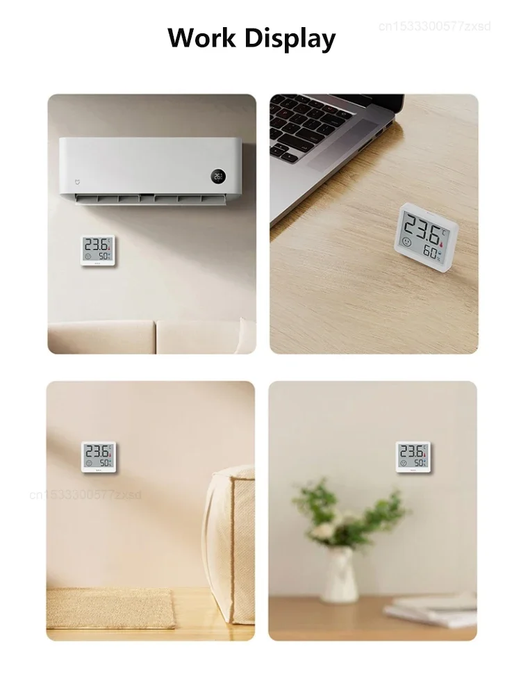 Xiaomi DUKA Atuman 2.5 Inch LCD Electronic Digital Temperature Humidity Meter Indoor Thermometer Hygrometer Weather Sensor Clock