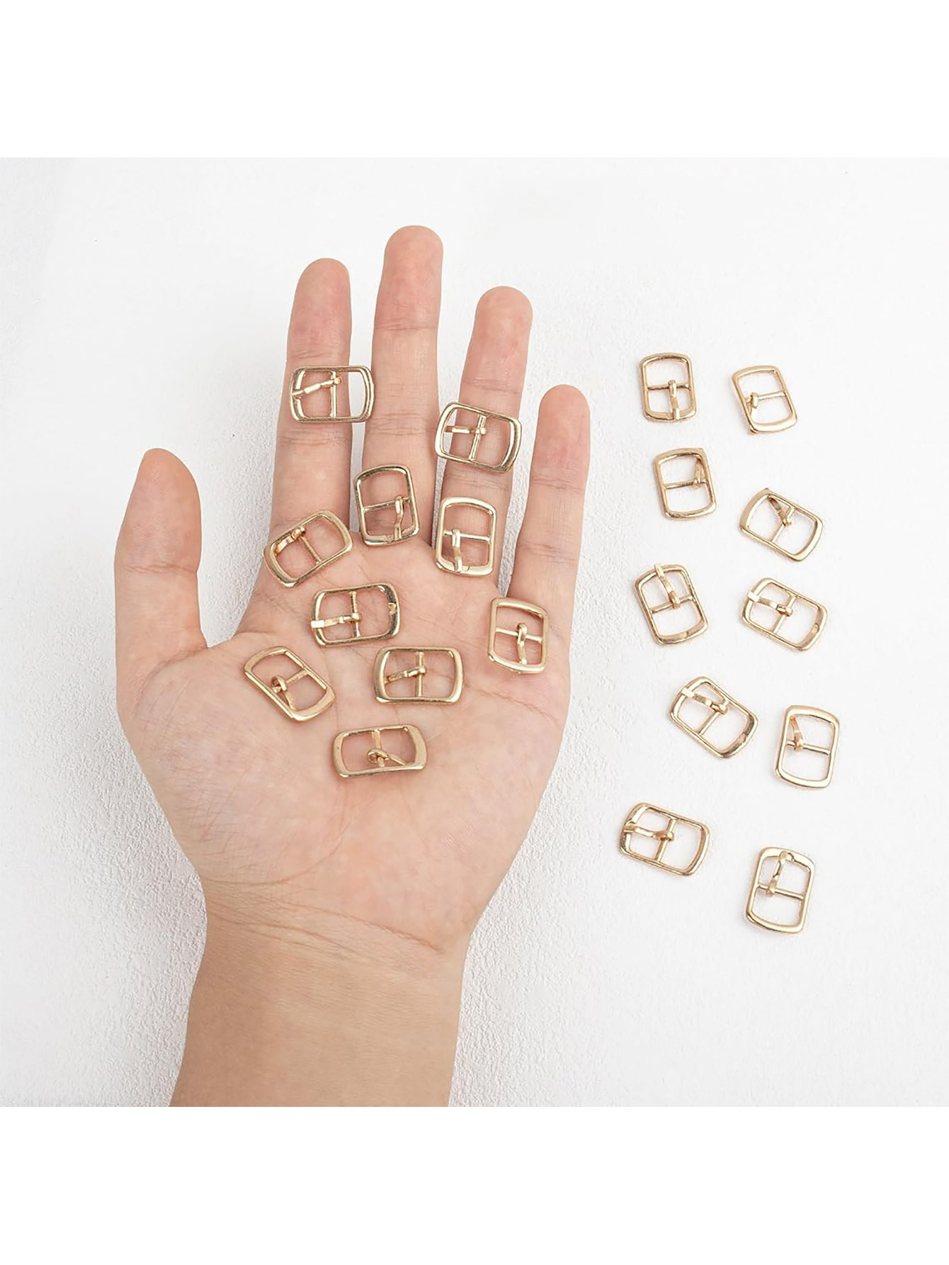 10PCS Mode Metall Single Prong Pin Schnallen Einstellbare Roller Slide Hardware für Schuhe Taschen Leder Gürtel Mehrzweck Roller