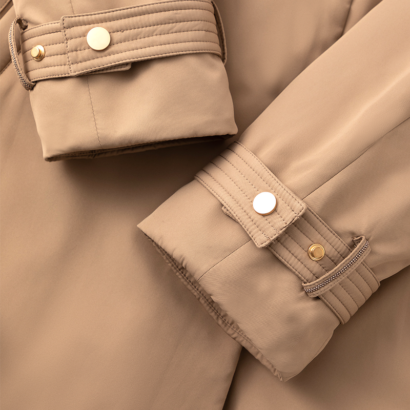 女性用フード付きロンググースダウンコート,フグジャケット,90% ホワイト,k1990x,高級衣類,冬