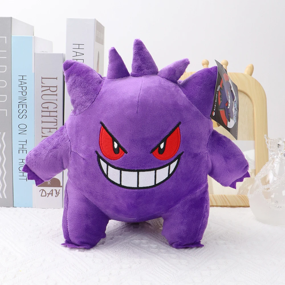 Gengar ตุ๊กตาผ้านุ่ม boneka mainan อนิเมะของขวัญร้อนสำหรับเด็กวันเกิดคอลเลกชันคริสต์มาส