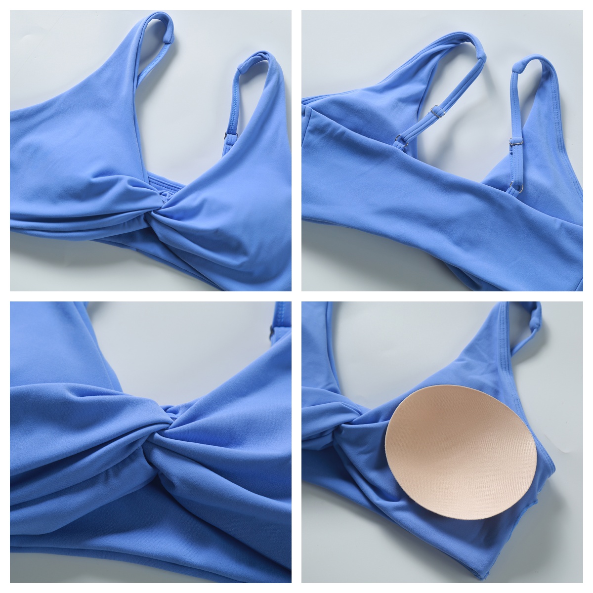 Sujetador deportivo Sexy de tela súper suave para mujer, Top de gimnasio con realce a prueba de golpes, Top corto de Yoga para mujer, camiseta sin mangas de entrenamiento con diseño plisado,ropa deportiva gym mujer