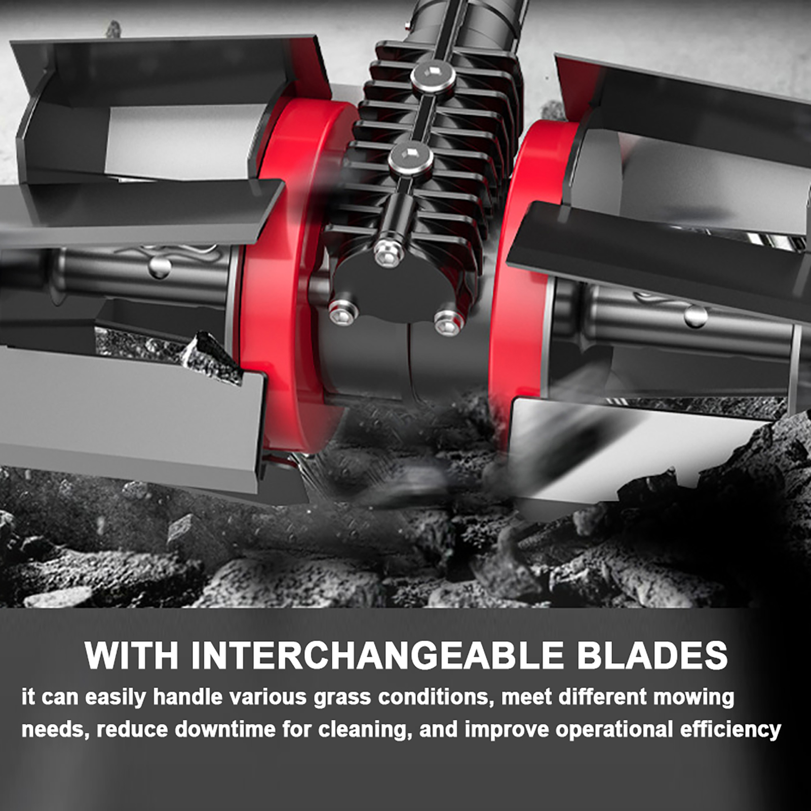 Multifunctional Lawn Mower Accessory High Efficiency versatile Grass Trimmer Blades Wheel For Gardening And Farming