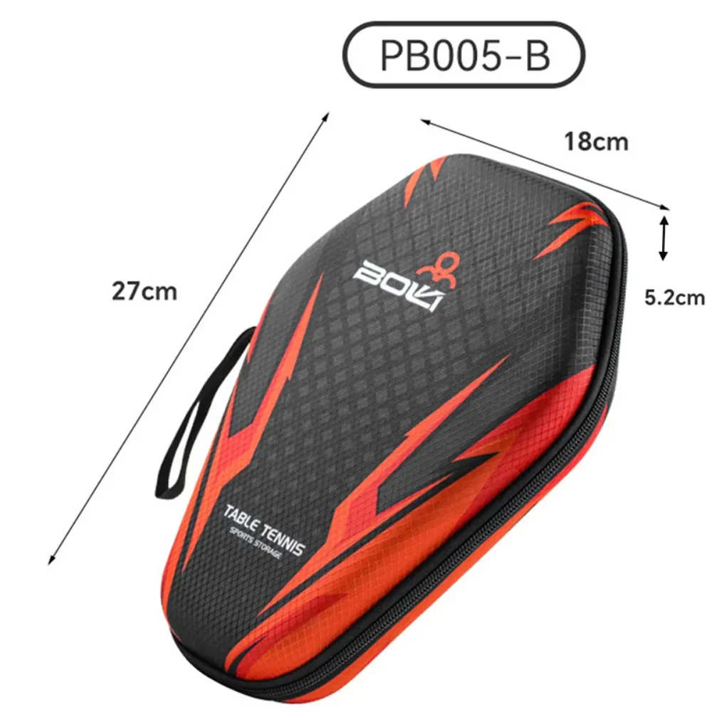 1 ชิ้นไม้ปิงปองกระเป๋า EVA Hard Shell กันน้ํากันฝุ่นตารางเทนนิส Paddles กล่องกระเป๋าพร้อมสายคล้องมือดี
