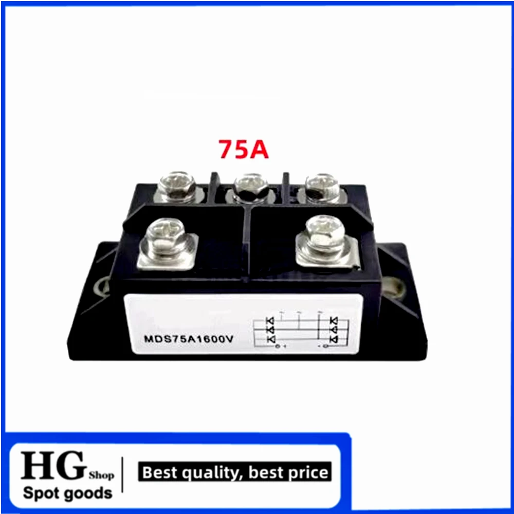 三相整流ブリッジ,インバーター溶接機コンバーター,Mds 75a 100a,MDS75-16,mds100a,1200v,1600v,2000v,m340s