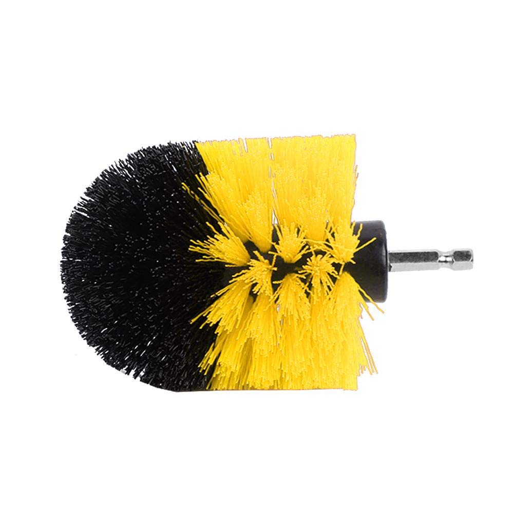 1 pc escova de purificador elétrico broca redonda kit escova de limpeza de canto para purificador sem fio grout piso banheira chuveiro telha