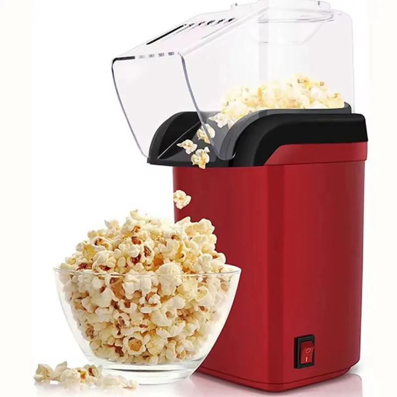 Mini macchina per popcorn, piccola attrezzatura domestica elettrica per bambini, macchina per popcorn completamente automatica riscaldamento e consegna veloci