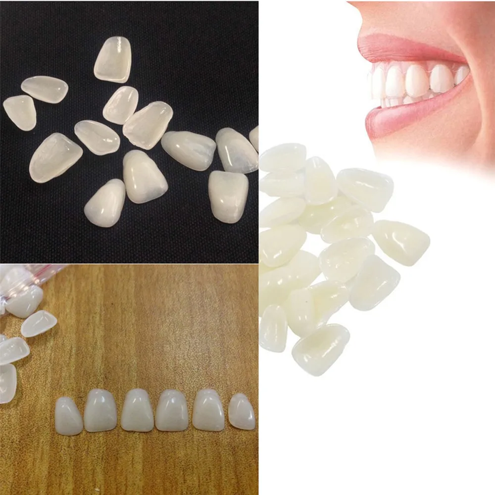 70 pz/pacchetto impiallacciature sbiancanti ultrasottili dentali denti in resina superiore anteriore caldo