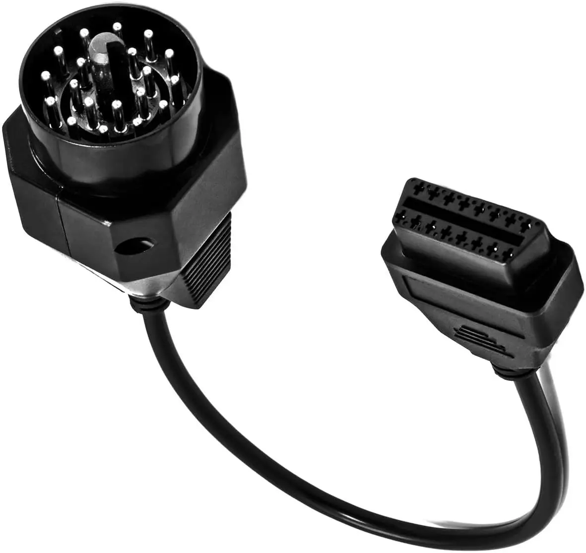 Para bmw 20pin para obd2 16pin conector cabo obd obd2 cabo adaptador para bmw e36 e39 x5 z3 scan ferramenta cabo