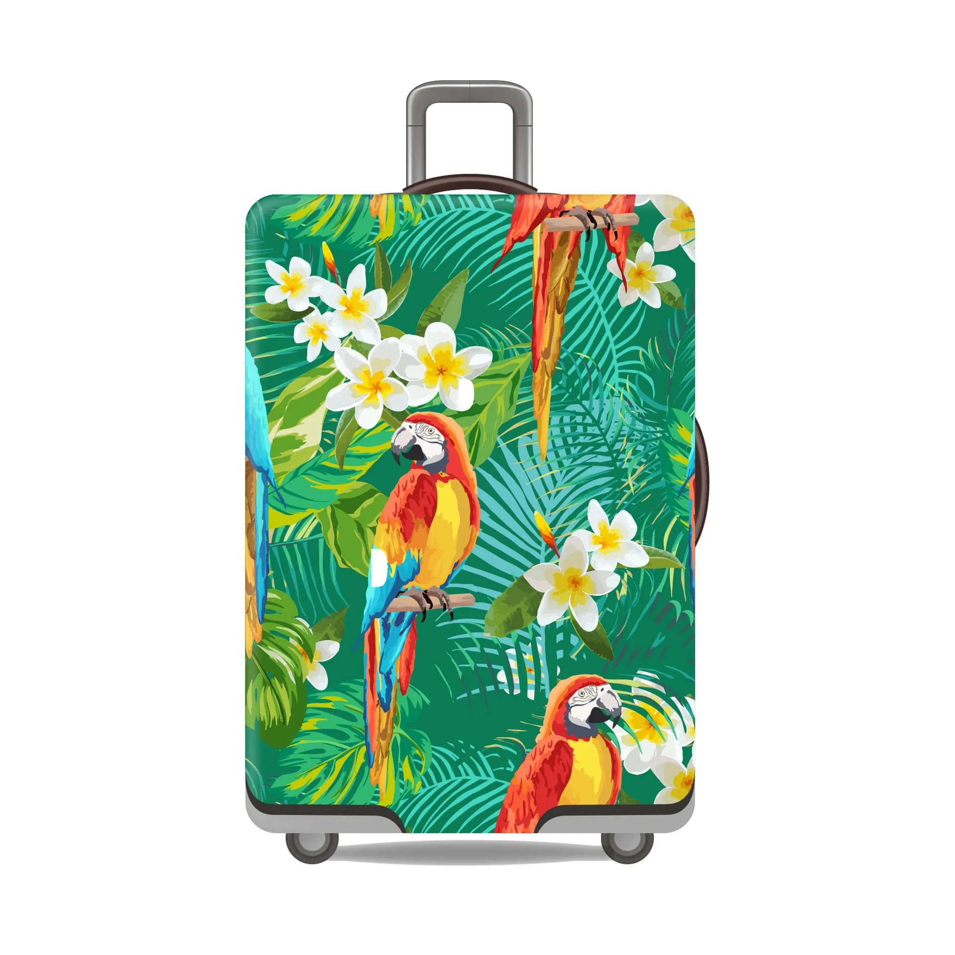 Funda protectora gruesa de 24 pulgadas resistente al desgaste, funda protectora de maleta, funda de equipaje de varilla de amarre de poliéster elástico, venta al por mayor