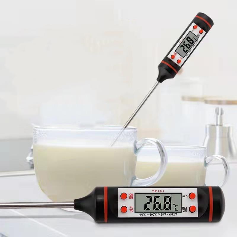 Termómetro Digital para hornear alimentos de cocina, fabricación de velas, tipo sonda electrónica, pantalla Digital, termómetro de cera para quemar parrilla líquida