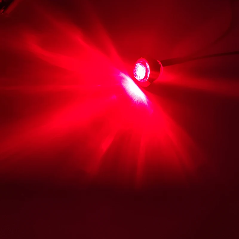 10 Uds DC 12V 24V barco marino popa LED luz de popa blanco frío LED lámpara trasera accesorio de yate azul blanco rojo verde