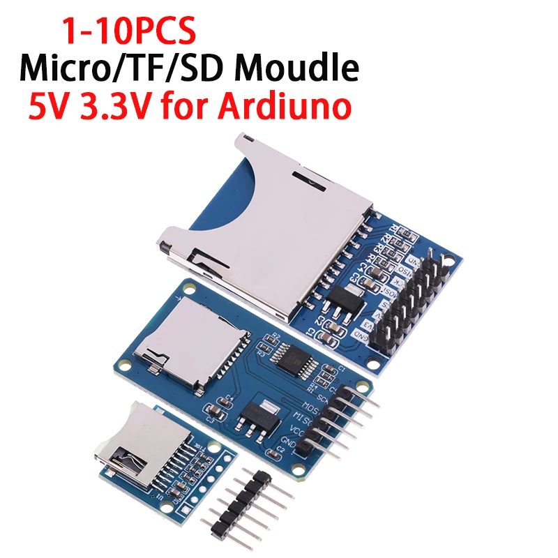 1-10 шт. плата расширения памяти Micro SD D1 Mini TF Card Module Mini Micro SD TF Card Модуль защиты памяти с контактами