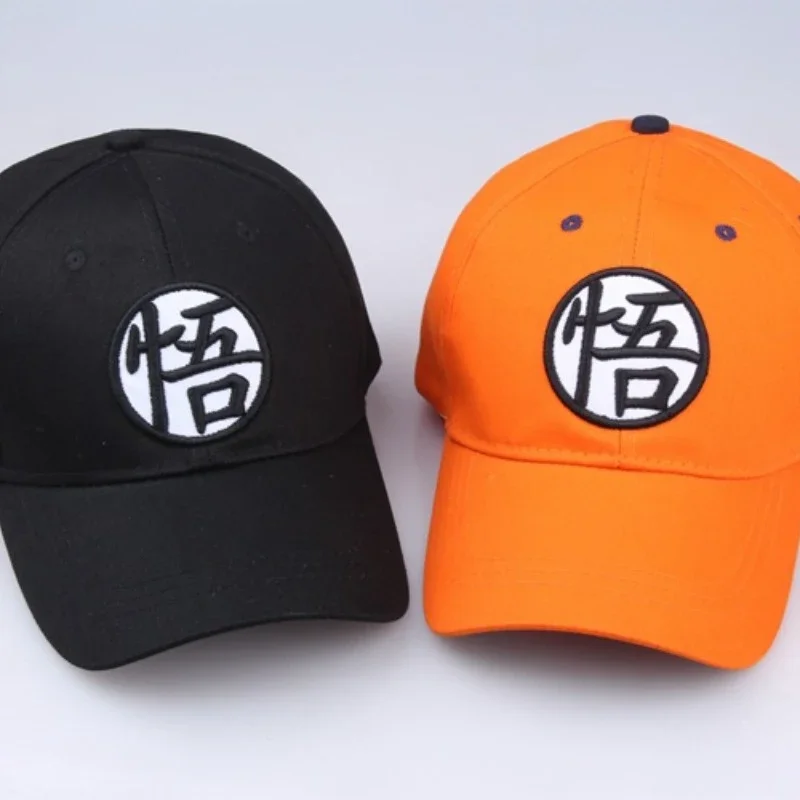 Dragon Ball Z Berretto da baseball unisex regolabile Anime Goku Genitore-figlio Cappello estivo per il sole Figure anime Uomo Ragazzo Cappelli sportivi all'aria aperta Regalo