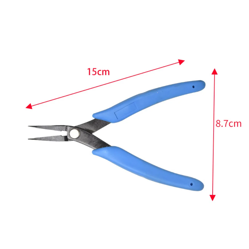 5-inch Fine Pointed Nose Pliers Chain Tweezer Nose Plier Unique Design Finer Tip Jewelry Making Precision Work Wire Hand Tools