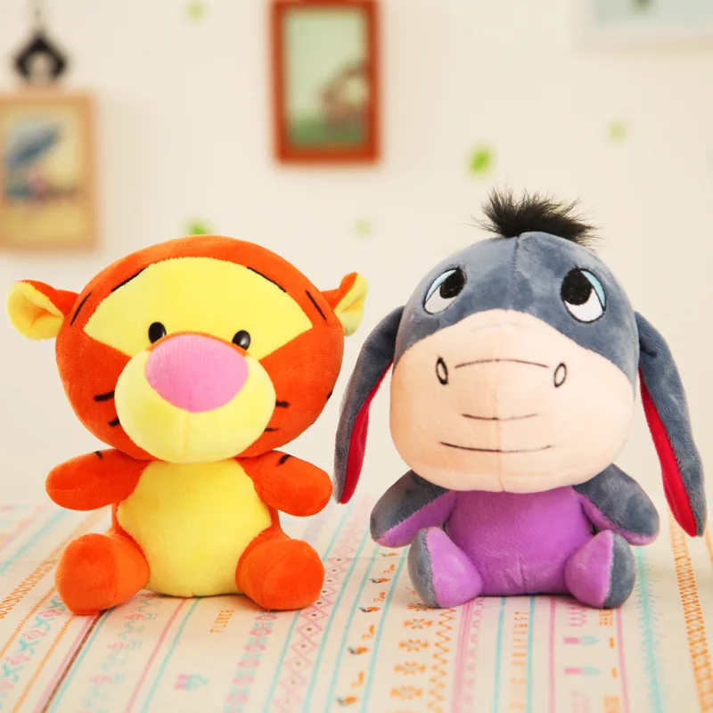 20Cm Hoạt Hình Disney Sang Trọng Búp Bê Gấu Pooh Chuột Mickey Minnie Hổ Dễ Thương Sang Trọng Động Vật Búp Bê Hình Heo Con Gối Đồ Chơi Trẻ Em quà Tặng Của