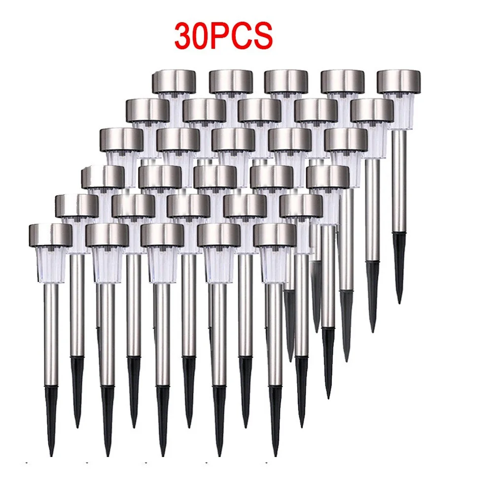 Luces solares para exteriores, luces de jardín, lámpara alimentada por energía Solar, linterna impermeable, iluminación de paisaje, camino, patio, césped, decoración de jardín