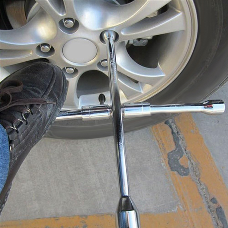 Kunci pas lipat ban mobil, alat kunci pas soket Universal