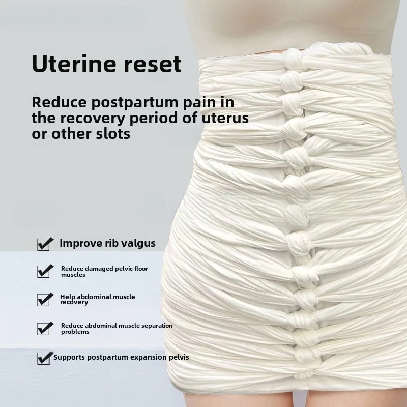 Malaysia Antike Gesetz Bauch Gürtel Postpartale Schwangere Frauen Richtige Becken Fisch Knochen Bauch Korsett Natürliche Geburt Baumwolle Bauch