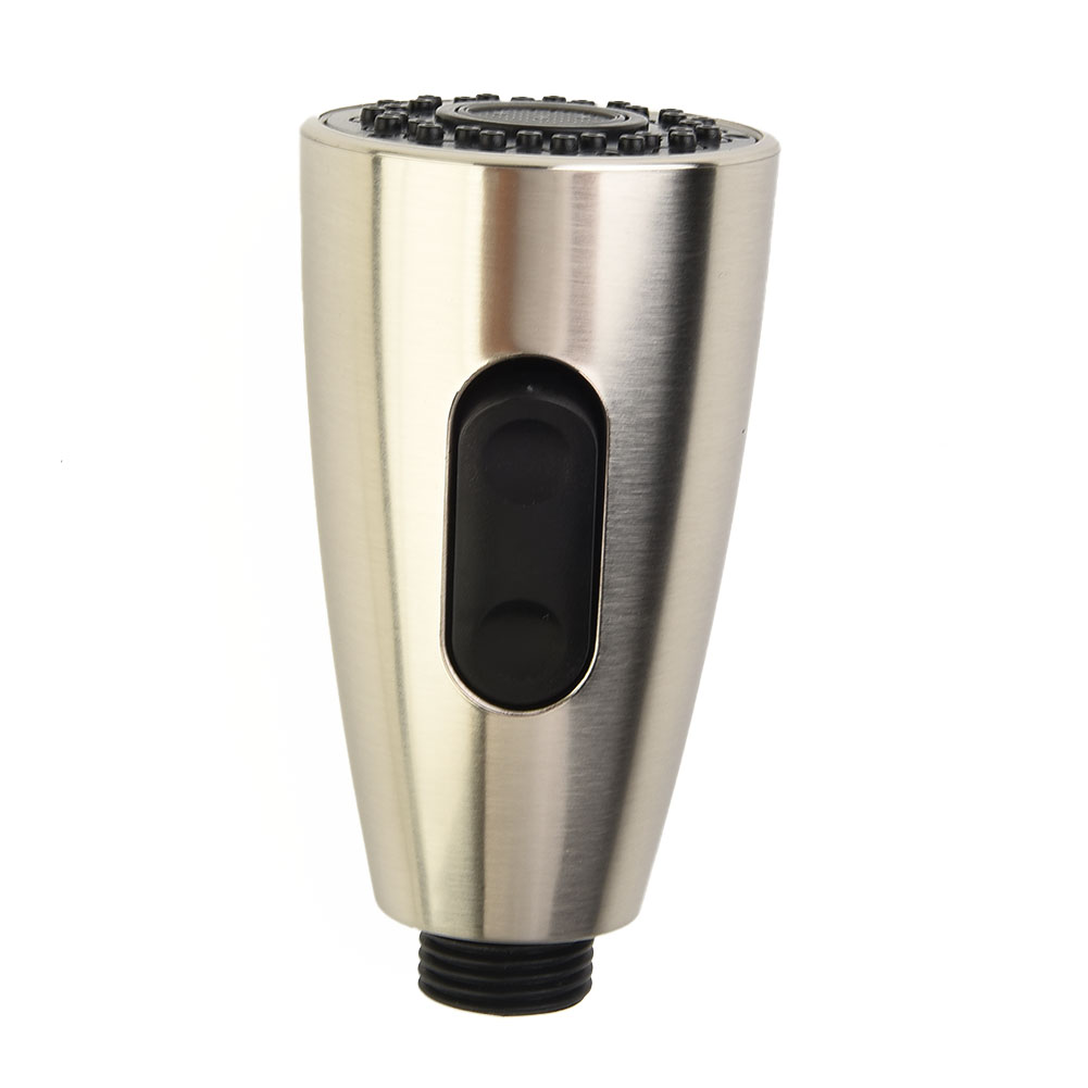 Universal Kitchen Pull Out Spray Head Replacement Sink Faucet Basin Mixer Tap ABS Brushed Black Kitchen Bathroom Accessories