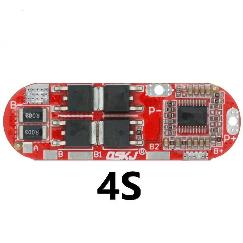 BMS 1S 2S 10A 3S 4S 5S 25A Li-Ion Lithium Battery Protection Circuit Board Module Pcb Pcm 18650 Lipo Bms Charger