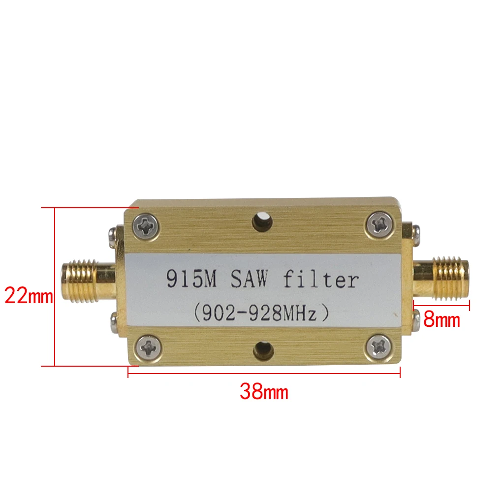 868MHz/915MHz bandpass SAW filter สําหรับรีโมทคอนโทรลสําหรับ IoT RFID เครื่องขยายเสียงวิทยุ Mudule สําหรับ Helium Mining Filter