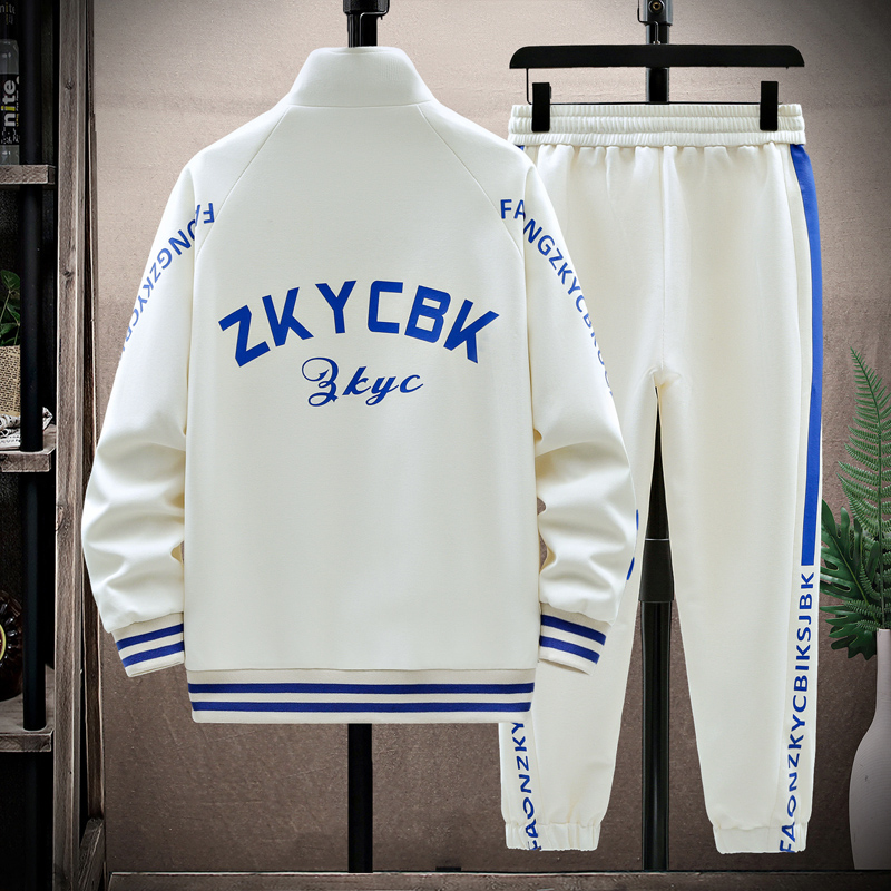 Neue Sportswear-Set Herren Trainingsanzug Jacke Jogginghose 2-teiliges Set Frühling Herbst Sport Anzug Langarm Sets Männer Sweatsuit