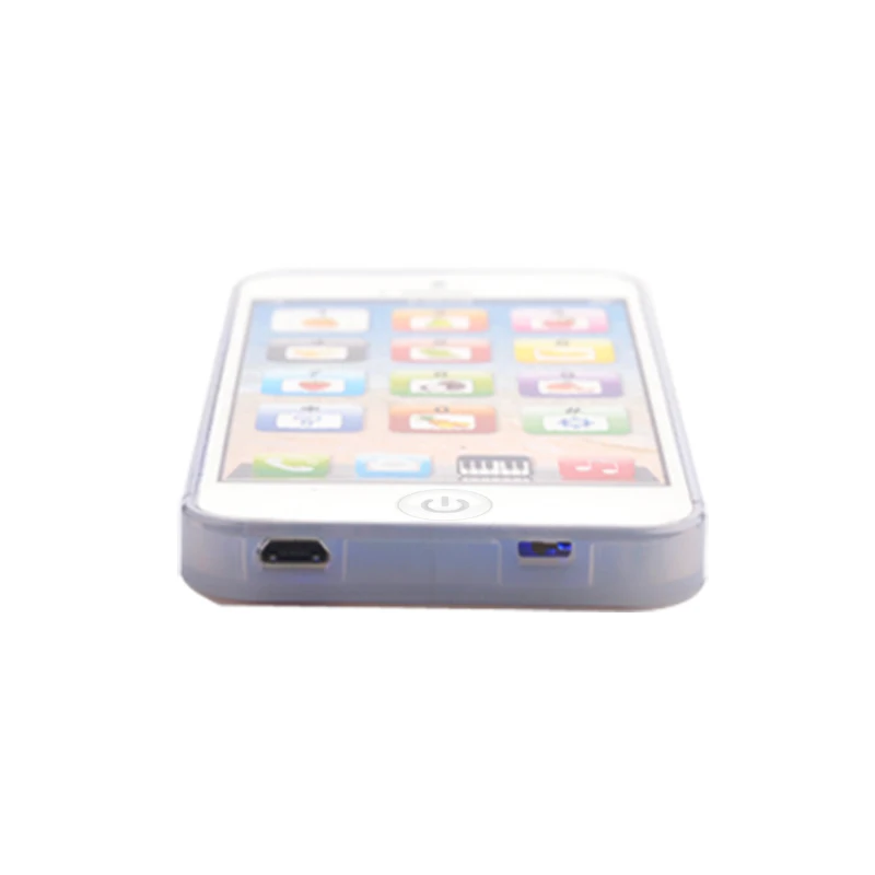 Telefono di simulazione per bambini Giocattoli educativi precoci musicali per bambini Cellulare per apprendimento dell'inglese con giocattolo vocale mobile con suono leggero