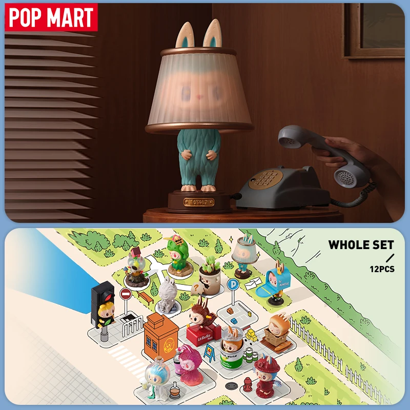 POP MART THE MONSTERS ほぼ隠しシリーズ ミステリーボックス by Kasing Lung 1PC/12PCS POPMART ブラインドボックス Labubu アクションフィギュア かわいいおもちゃ