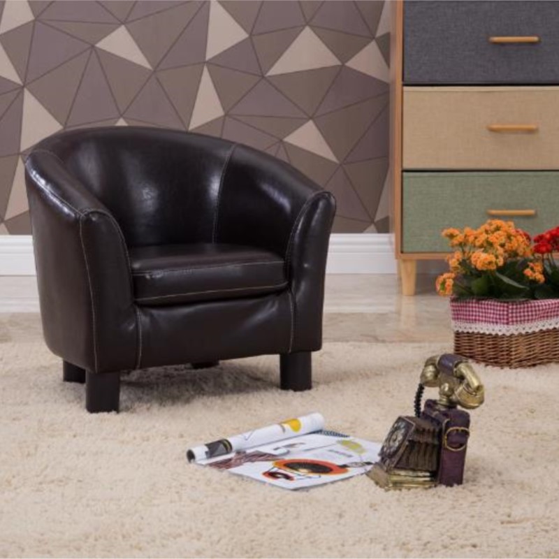 K-Star 어린이 소파 의자 미니 침실 발코니 아기 유치원 귀여운 선물 싱글 소파, 가죽 아트, 새로운 2024