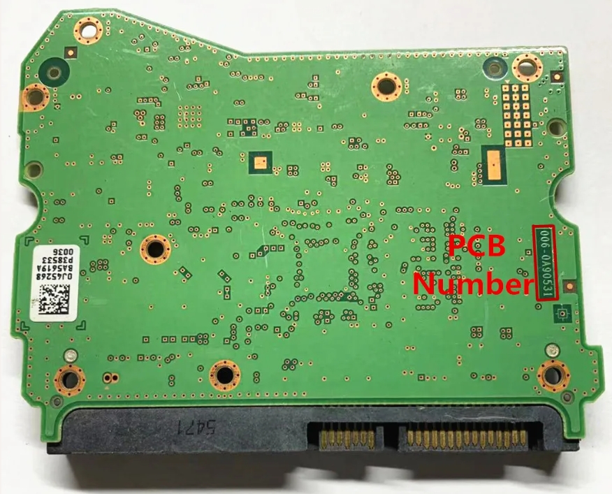 0A90561 006-0A90531 , 001-0A90531 / Печатная плата PBC для настольного жесткого диска / 0J45268 Печатная плата HDD 001-0A90561