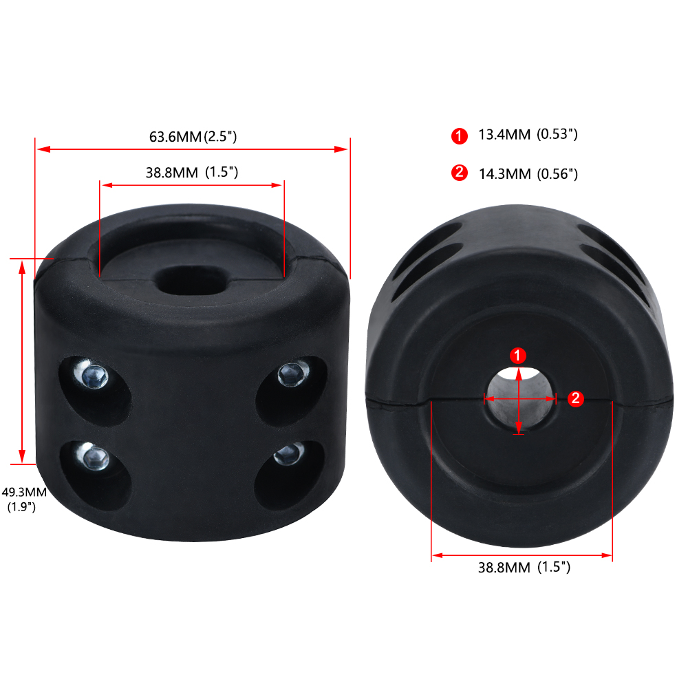 Para atv utv guinchos universal cabo de guincho gancho rolha guincho de borracha corda linha saver guinchos para atv utv guinchos 1/2 "cabo