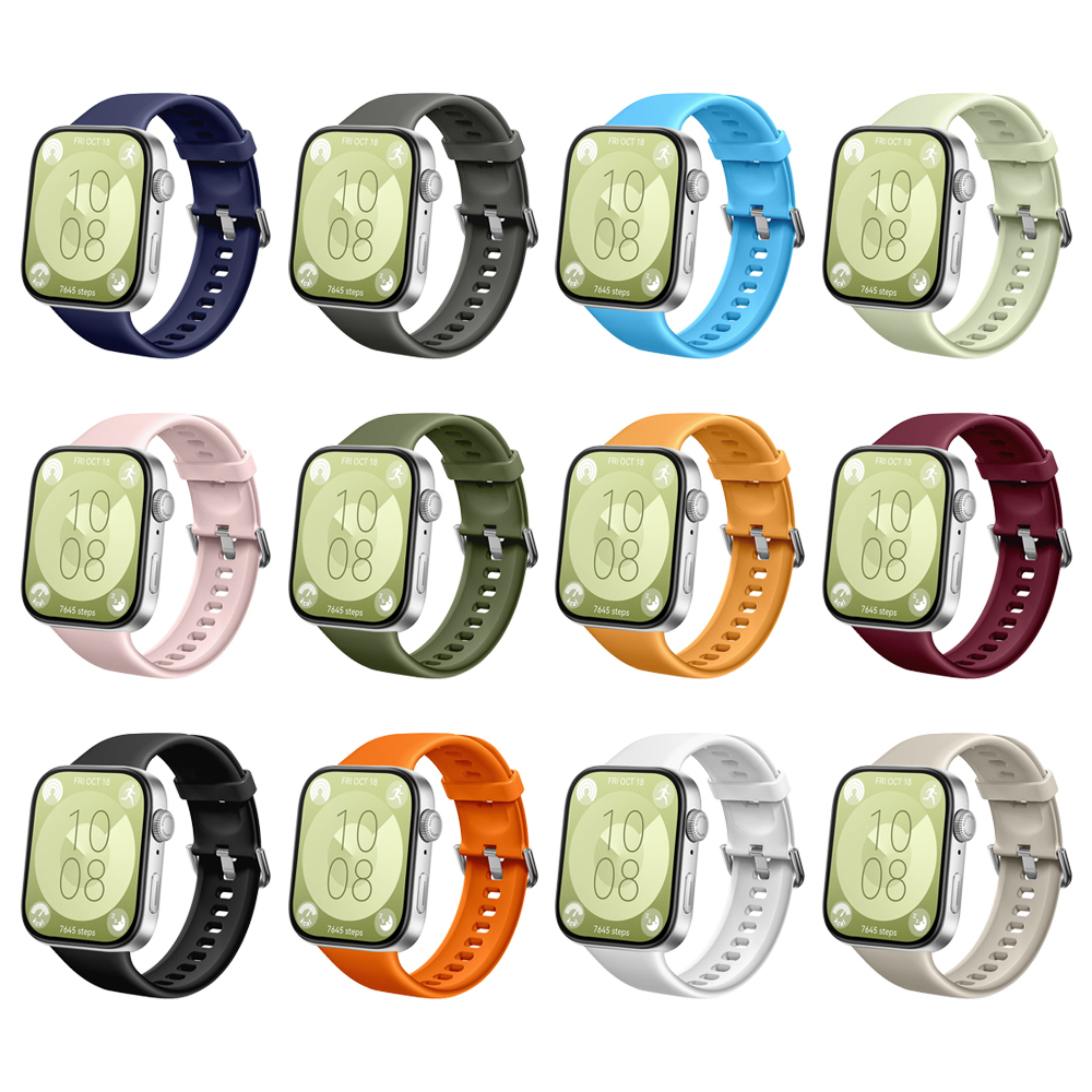 スポーツシリコンストラップ Huawei 社ウォッチフィット 3 交換用リストバンドブレスレット Huawei 社ウォッチ Fit3 コレアストラップ