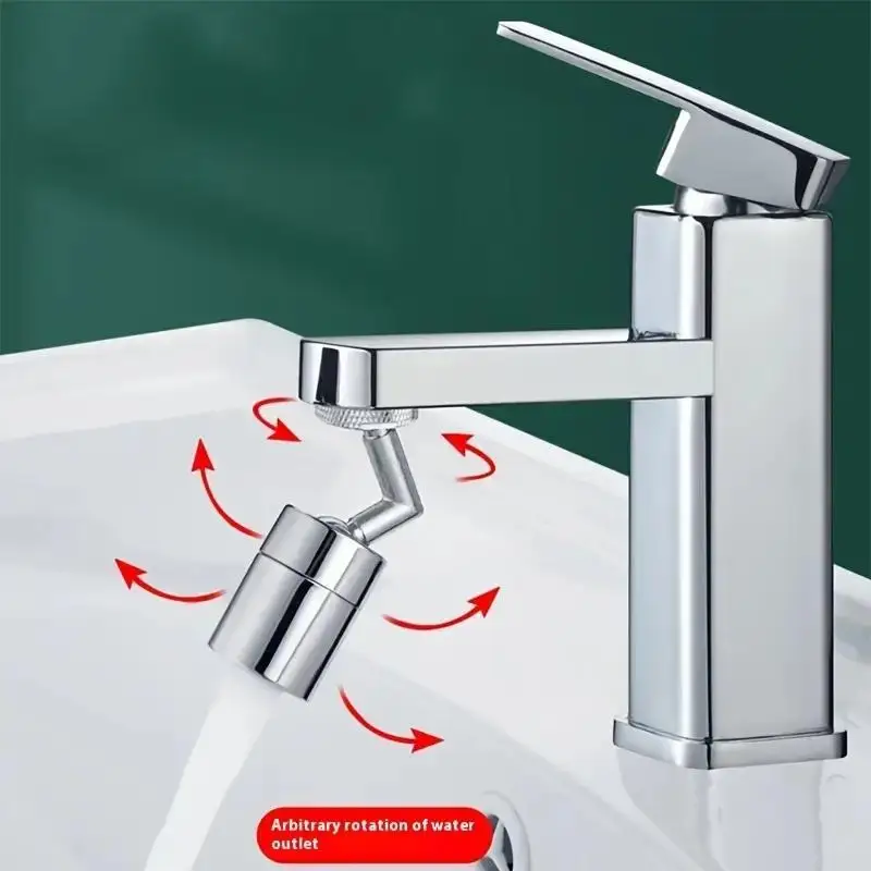720 องศาหมุนก๊อกน้ํา Bubbler โหมดเดี่ยว Universal ก๊อกน้ํา Extender อะแดปเตอร์ห้องครัวห้องน้ํา Splash Proof ก๊อกน้ําหัวฉีด