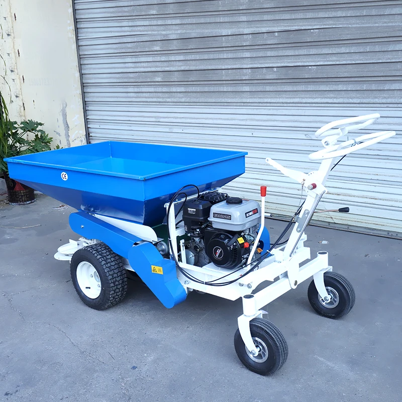 Customized Self-propelled Dual-purpose spreader Wide-area rotary lawn feed spreader Automatic fertilizer spreader