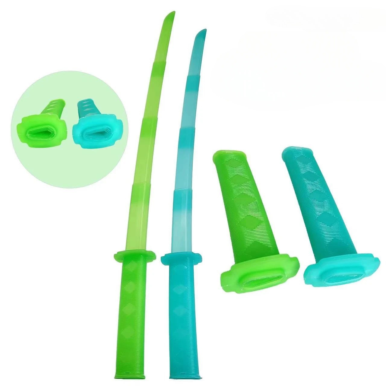 3D Printed Gravity Retractable Samurai Sword Cos Creative Samurai Toy Adult Role Playing Props Decompression Decorative Crafts