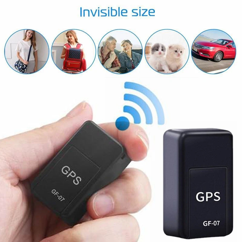 Mini GF 07 GPS rastreador de coche en tiempo Real, posicionador de mensajes SIM TrackingMaanetic, dispositivo localizador DailyWaterproof antirrobo
