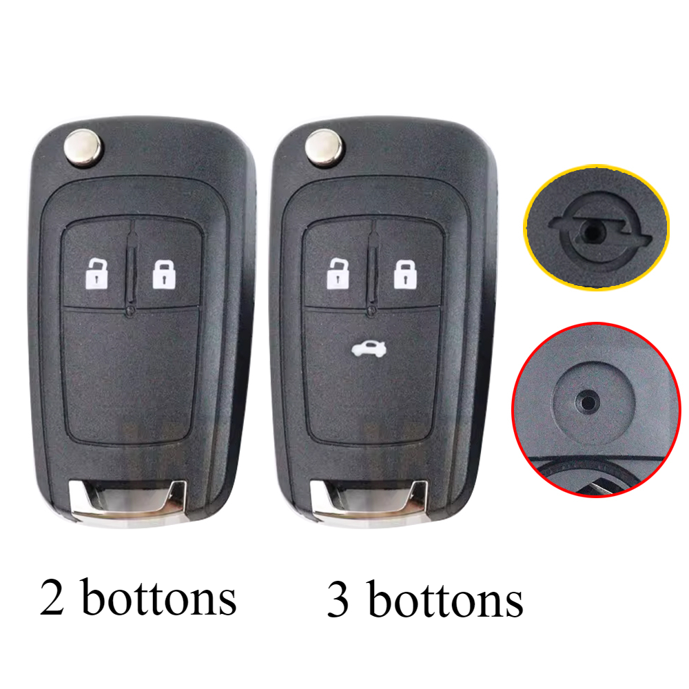 2/3-BT автомобильный брелок для ключей, корпус для Opel Vauxhall Corsa Astra Vectra Zafira Omega для Buick Lacrosse Encore Regal Verano