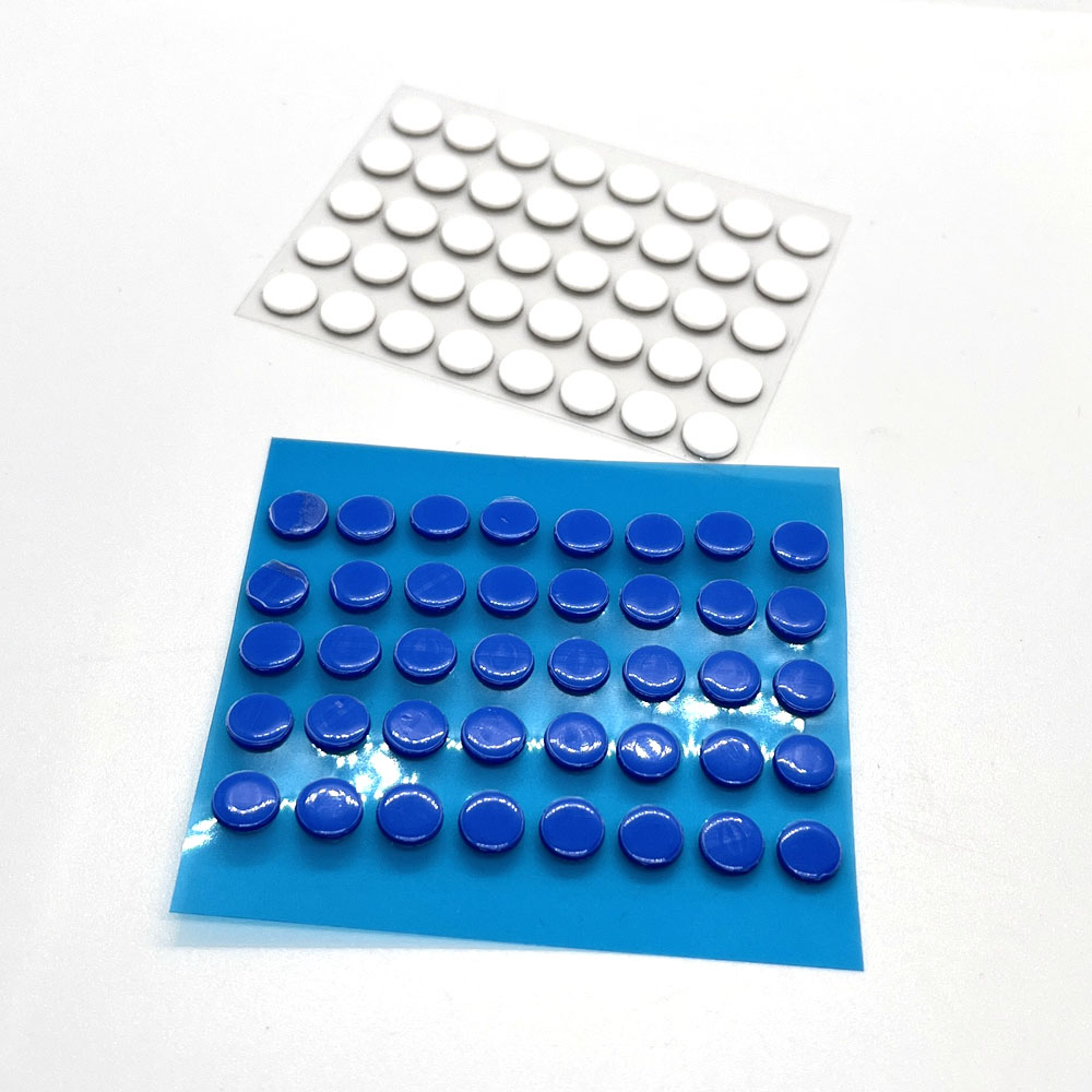 40Pcs 6.5mm diameter and 0.8mm thickness Small Dots Universal Mouse Skates for Logitech Rubberized Mouse Foot Glide Feet Sticker