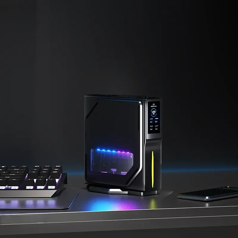 S1 Intel Twin Lake N150 Mini PC Windows 11 Pro DDR4 M.2 SSD Dual 4K*HDMI Display Dual Gigabit LAN Gaming Office Desktop Computer