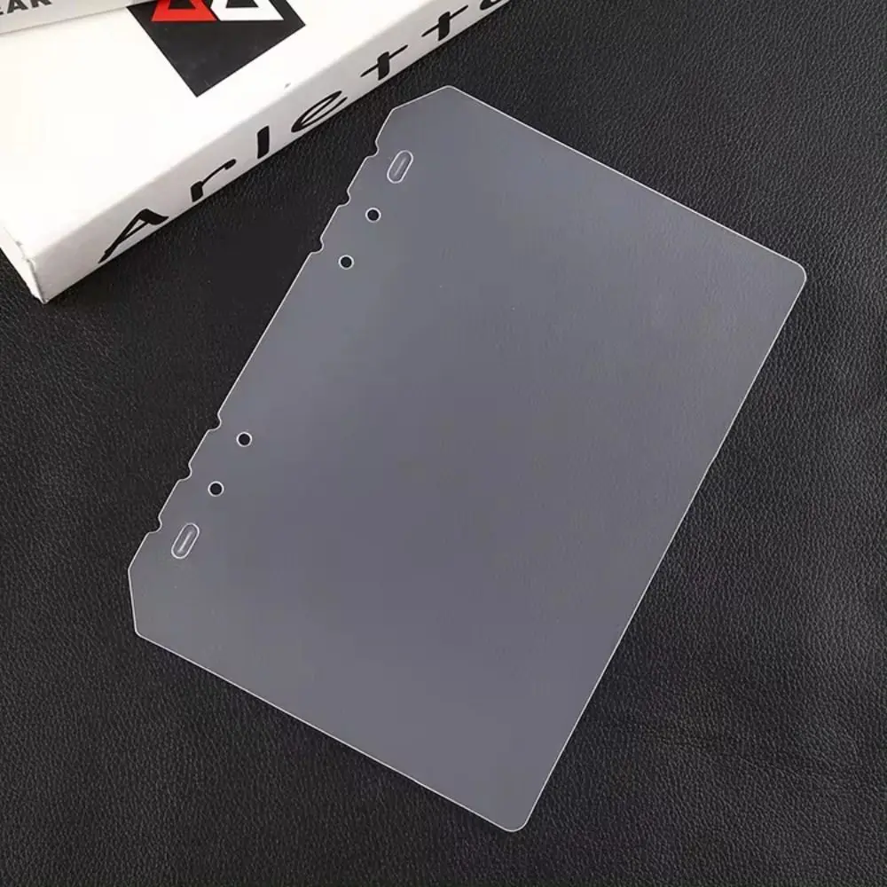 10Pcs A4 A5 A6 A7 Notebook Divider Stationery Accessories Transparent Inner Paper Separator PP Matte Binder Organizer Baffle