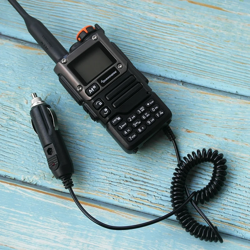 Quansheng UV-K5 UV K5(8) UV-5R PLUS Eliminator baterii Walkie Talkie Ładowarka samochodowa 12V/24v Uniwersalne radio dwukierunkowe BAOFENG UV5R