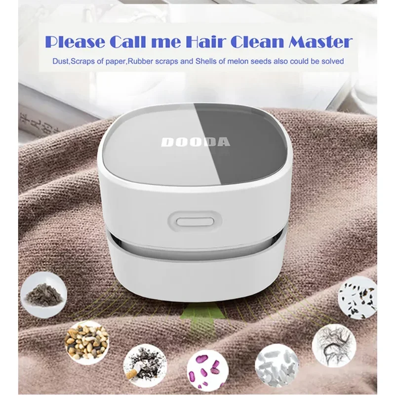 Xiaomi Handheld Desktop Vacuum Cleaner Mini Portable Table Dust Vacuum Table  Desktop Keyboard Cleaning Tools for Home Office