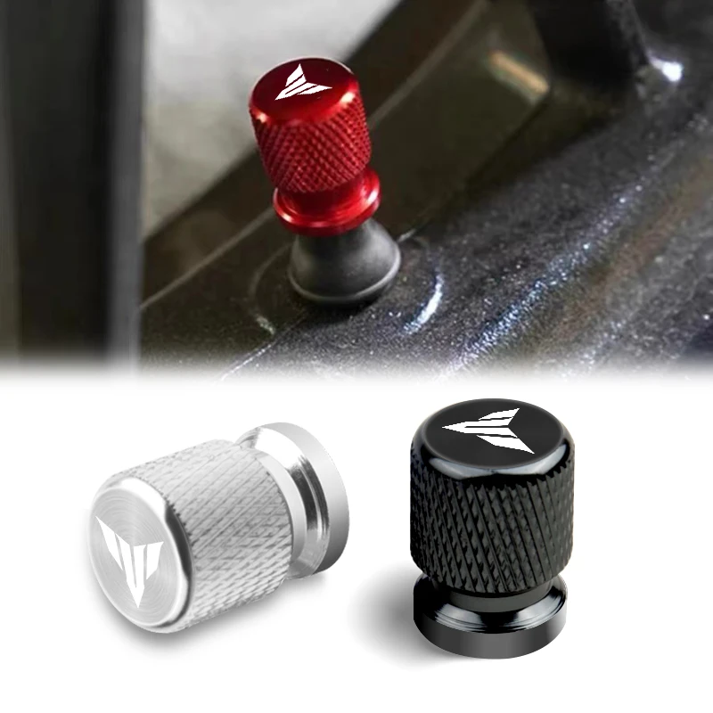 2 Stuks Motorfiets Accessoires Voor Yamaha MT09 MT07 MT10 MT03 Tracer 900 700 XSR700 XSR900 Ventiel Air Poort Stem Cover caps