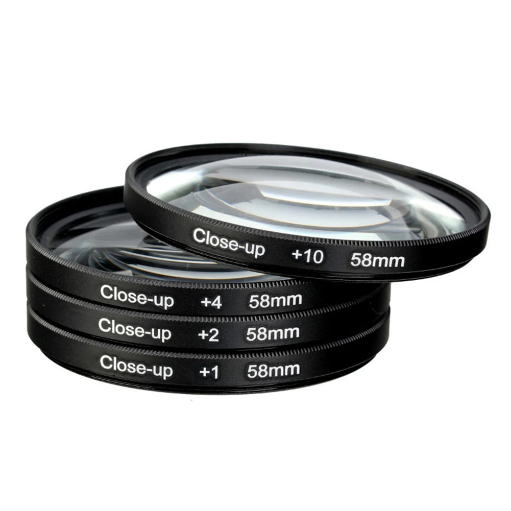 MYOBO Close Up Macro Filter +1 +2 +4 +10 for DSLR SLR Camera Close-up Len Filters - 37 40.5 43 46 49 52 55 58 62 67 72 77 82 mm